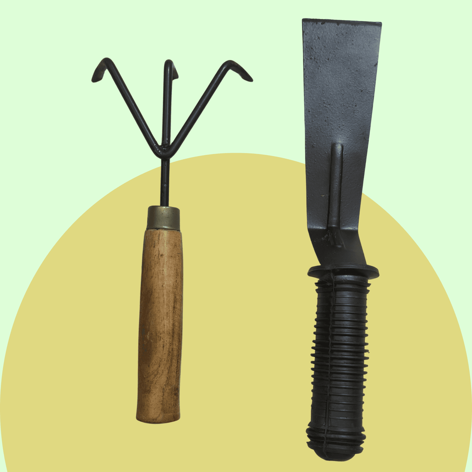Hand Cultivator & Khurpi Set of 2