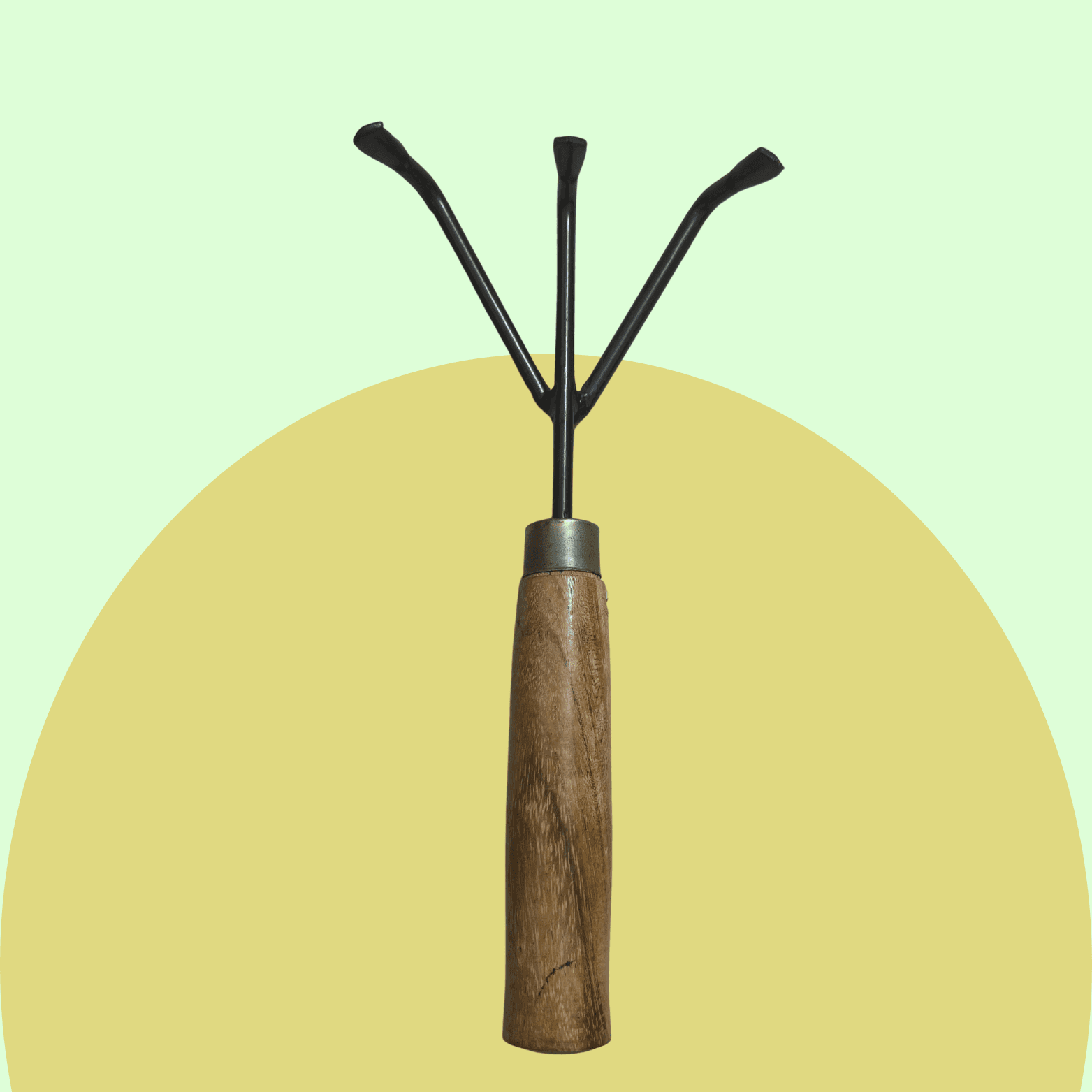 Hand Cultivator Small (Wooden Handle)