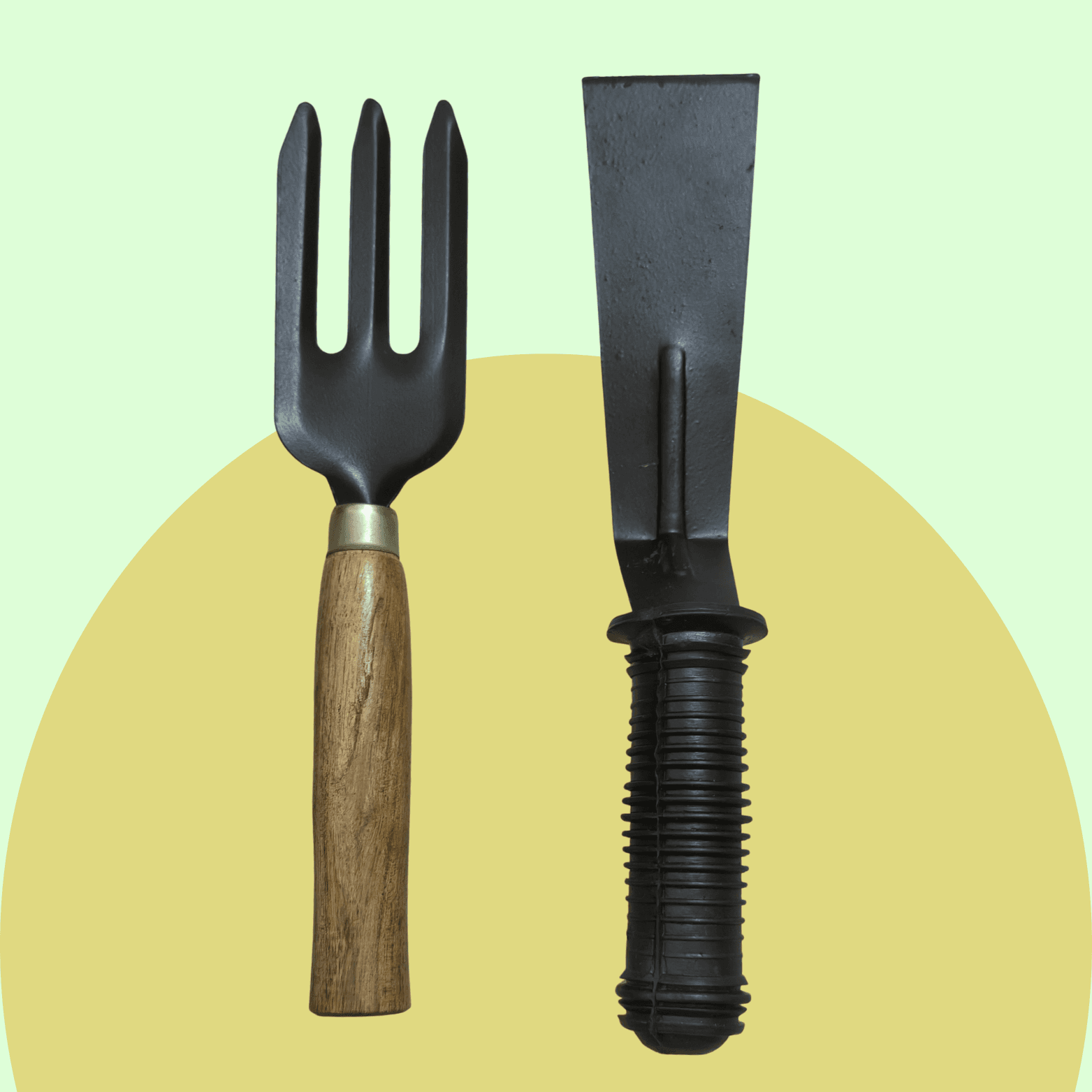 Hand Fork & Khurpi Set of 2
