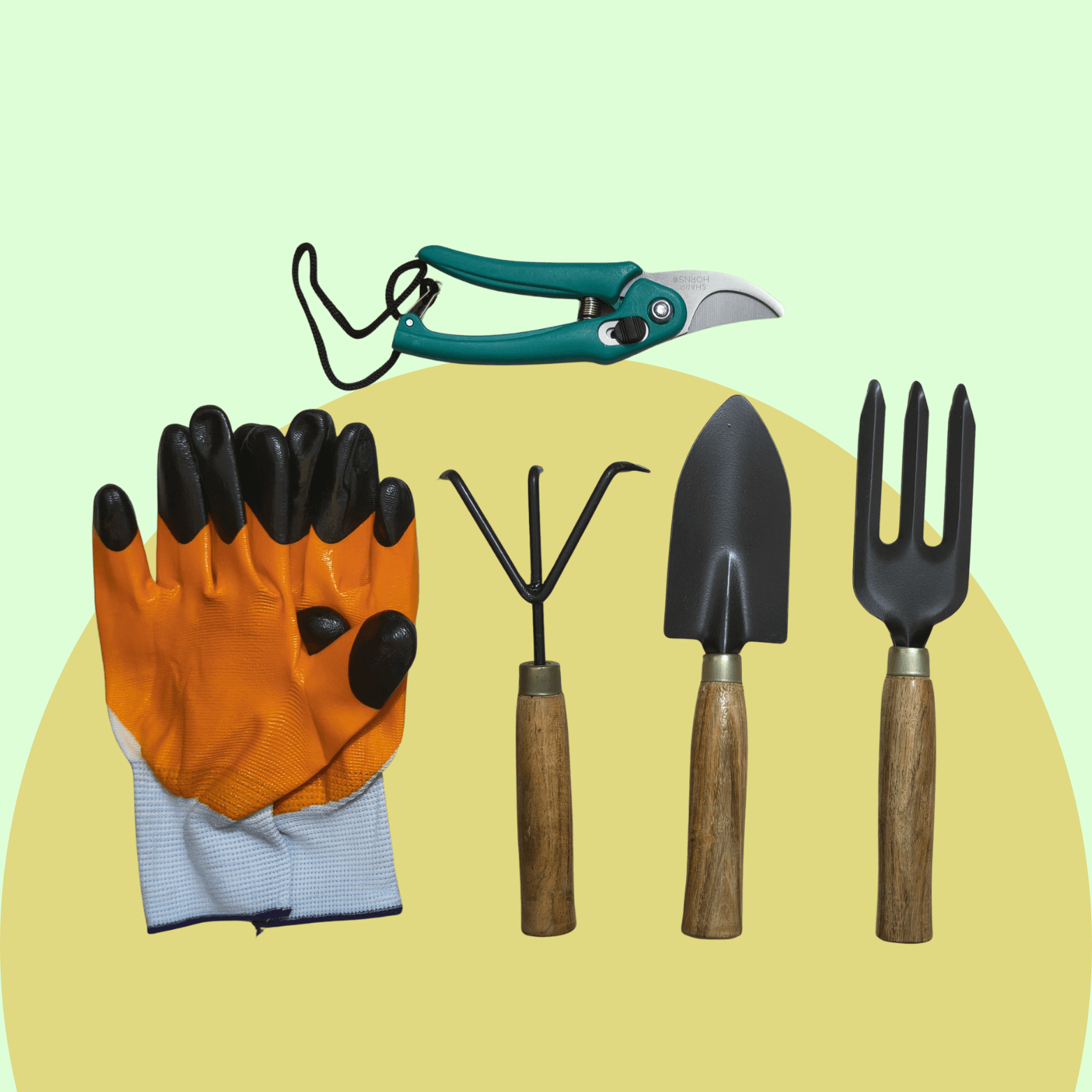 Home Gardening Set of 4 small (2)