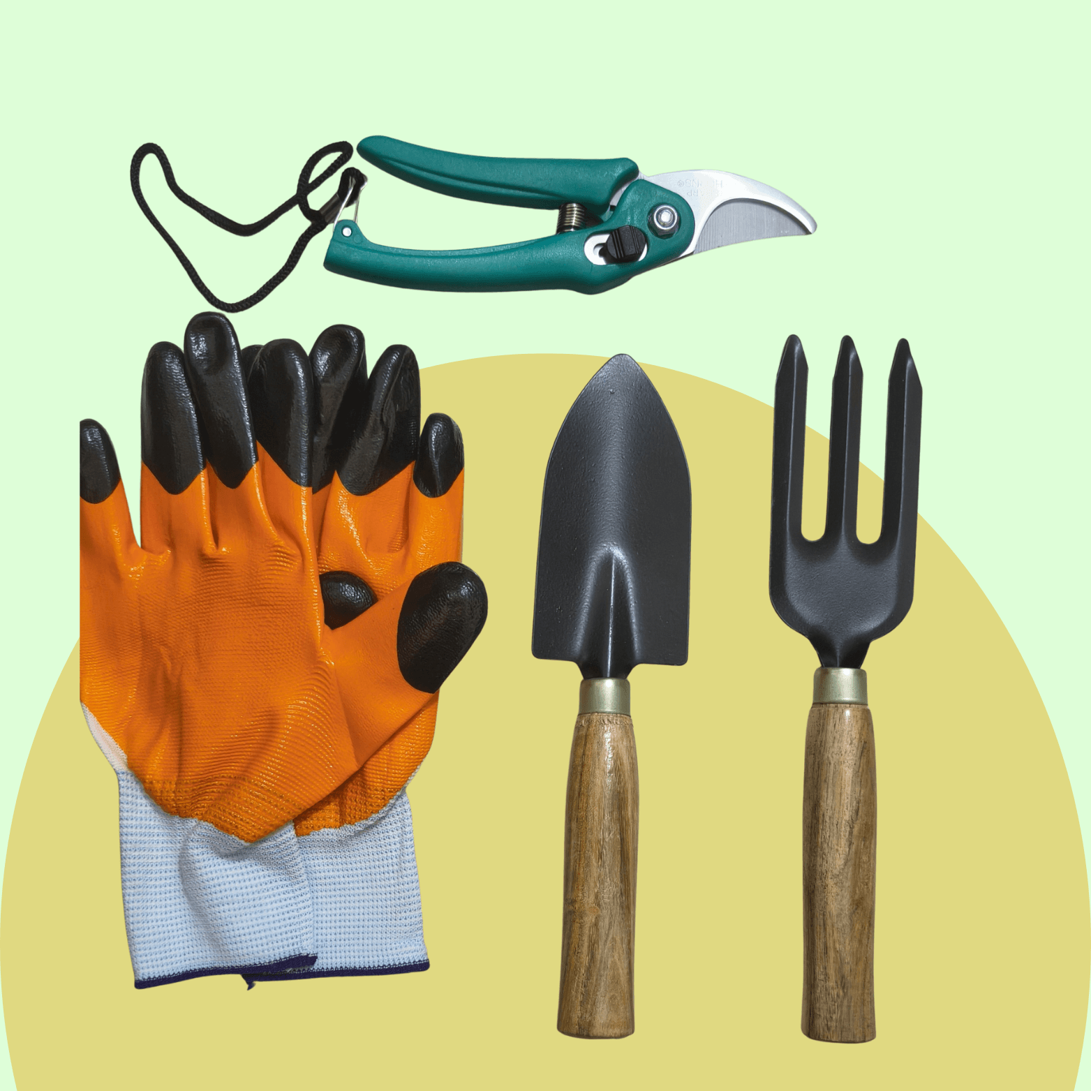 Home Gardening Set of 4 small